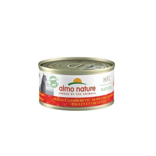 Almo nature HFC Natural Huhn und Garnelen 24x70 g