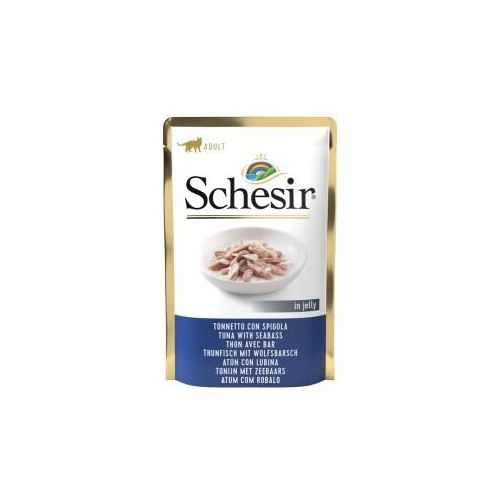 Schesir 12 x 85g Thunfisch mit Wolfsbarsch