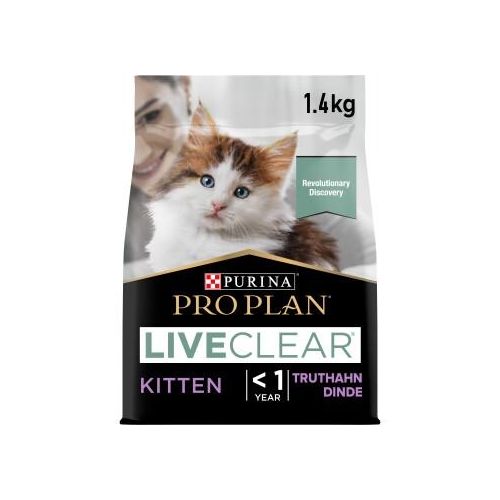 PRO PLAN Liveclear Kitten Truthahn 1,4 kg