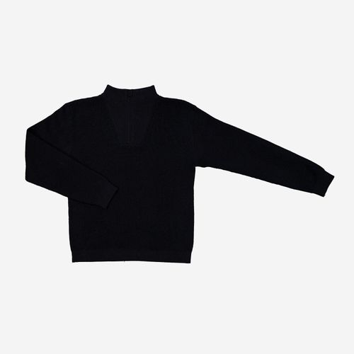 Schwarzer Pullover