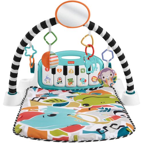 Fisher-Price Spielbogen/Decke Kontrast Kick & Play Pianospieldecke