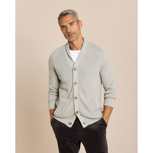 Strickjacke mit Schalkragen