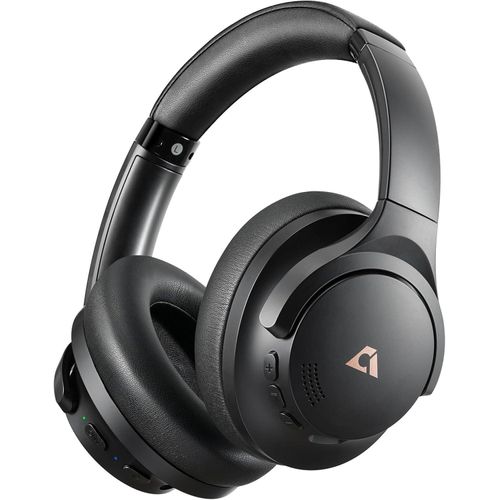 Over-Ear Kopfhörer mit Hybrid Active Noise Cancelling,LDAC Hi-Res Audio,Individueller EQ,75h Spielzeit,Bequemer Sitz und Faltbare Over-Ear Kopfhörer