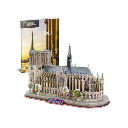Cubic Fun Notre Dame de Paris 3D 128 pcs 3D Puzzle
