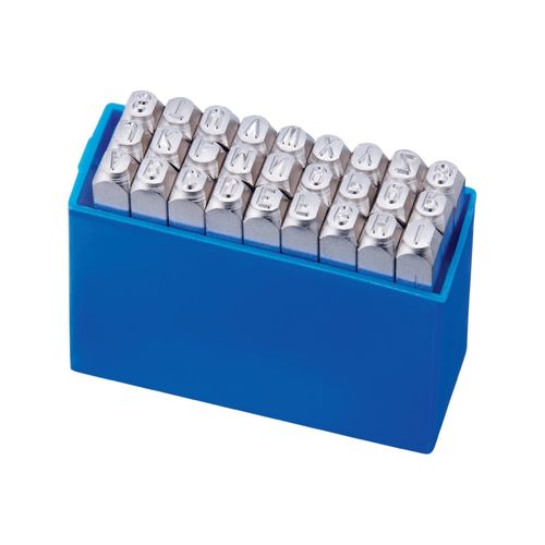 Schlagbuchstabensatz 331 27-tlg.Großbuchstaben A-Z Schrift-H.2mm in Ku.-Box ; KUKKO (331-002)