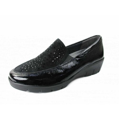 Slipper JUDITH, Color:schwarz, 260-N01: GB:91/2