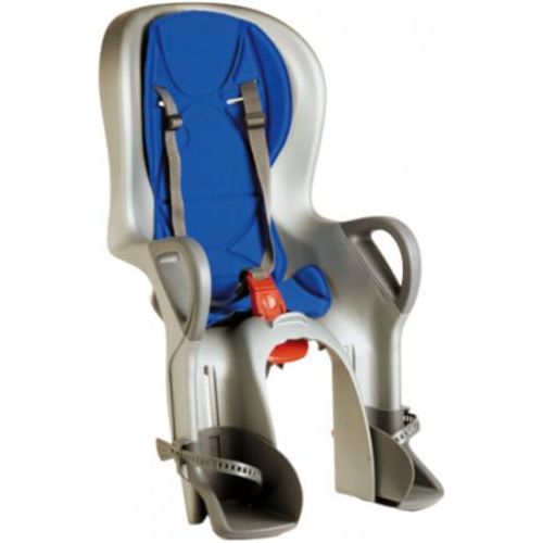 OKBABY 10+ - Fahrradsitz hinten für Kinder bis 22 kg mit Liegefunktion - Grau