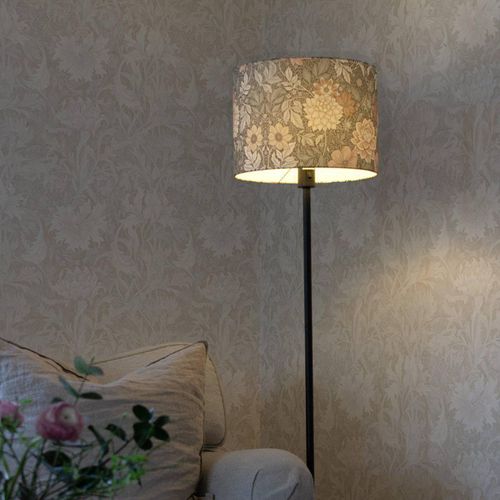 Stehleuchte Amy, Dahlia grün/schwarz, 150 cm, Textil, E27