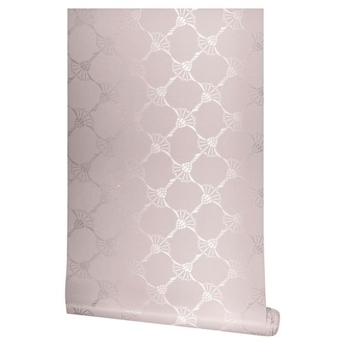 Joop! Vliestapete J! Cornflower , Hellrosa , Textil , Blume , 53x1005 cm , Tapeten & Wandverkleidungen, Vliestapeten