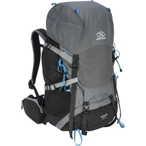 Highlander Rucksack Novar Rucksack 50 + 5 Liter - Grau