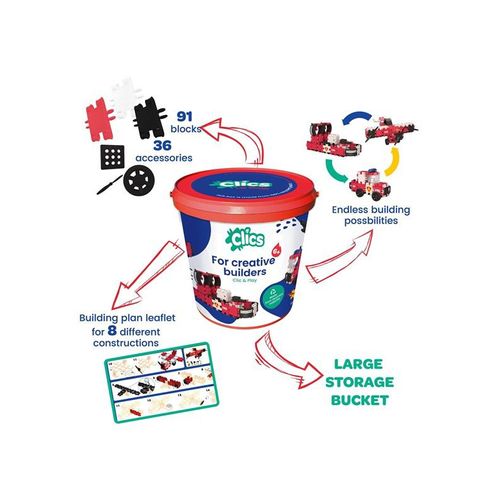 Clics Building Blocks Fire Brigade in Emmer