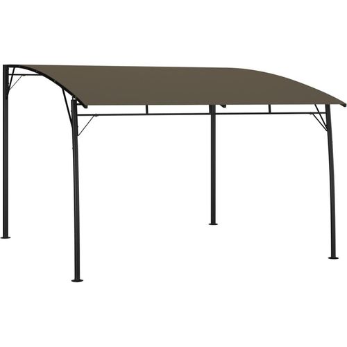 Garten-Sonnenschutz 3x3x2,55 m Taupe