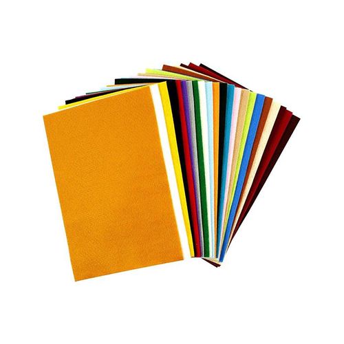 Creativ Company Hobby Felt Assorted Colors 24 Sheets