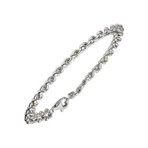 Silberarmband JOBO, silber (silber 925), Armbänder, Damen, 21cm, Silber 925 (Sterlingsilber), 925 Silber 21 cm