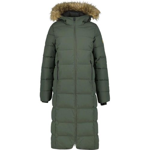 Icepeak MANTEL BRILON Damen Freizeitmantel Daunenjacke olivgrün 44
