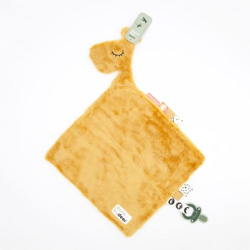 Braune Babydecke aus Plüsch