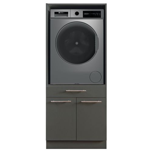Waschmaschinenschrank - anthrazit - 68 cm breit Image