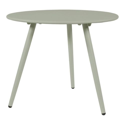 Ambia Garden Loungetisch , Salbeigrün , Metall , rund , konisch , 35 cm , Loungemöbel, Loungetische