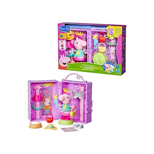 Peppa Pig Ankleide-Garderobe & Peppa 15 cm