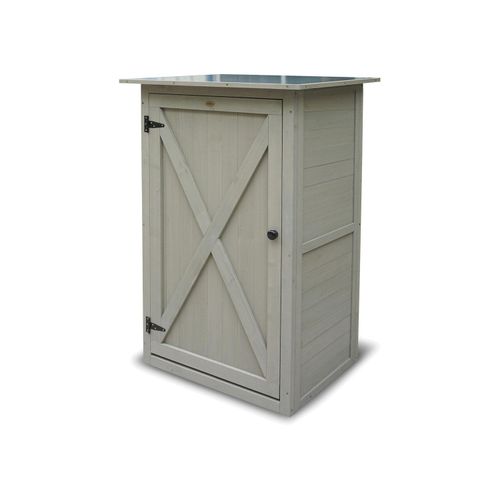 HABAU Gartenschrank »Benno«, 76 x 56 x 117 cm, grau Image