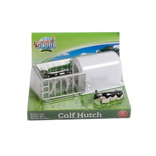 Kids Globe Calf Hut with 2 Calves 1:32