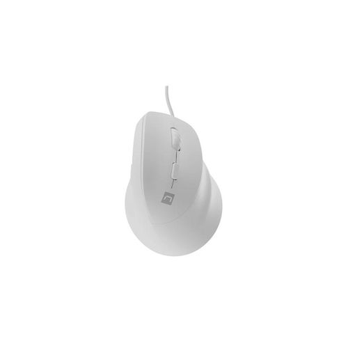 Natec CRAKE 2 PRO - vertical mouse - USB - white - Vertical mouse (Weiß)