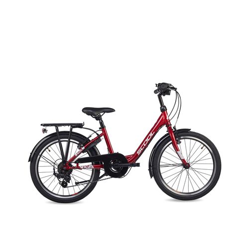 Kinderfahrrad-20-Zoll-Mädchen-SCOOL-chiX-K6-6-Gang-Red-Kettenschaltung