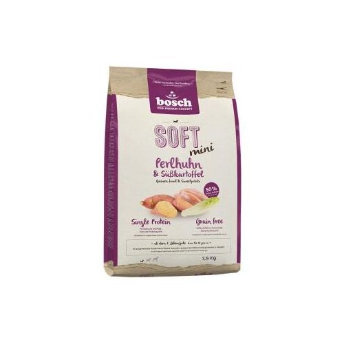 bosch Soft Mini Perlhuhn & Süßkartoffel 2,5 kg
