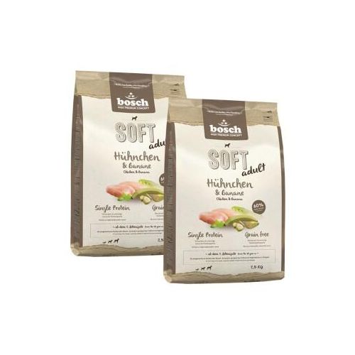 bosch Soft Hühnchen & Banane 2x2,5 kg