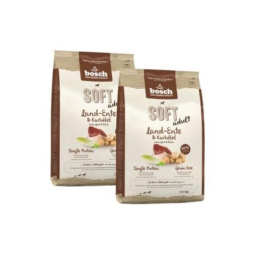 bosch Soft Land-Ente & Kartoffel 2x2,5 kg