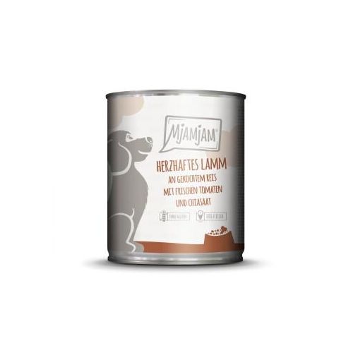 MjAMjAM Nassfutter Hund Adult herzhaftes Lamm 6x800 g