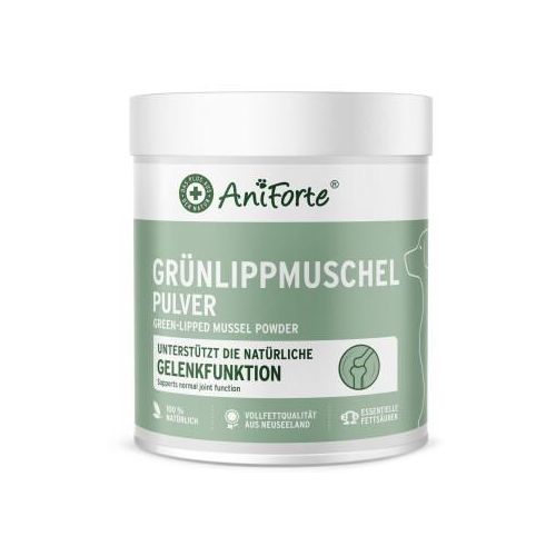 AniForte Grünlippmuschelpulver Vollfettqualität 500 g