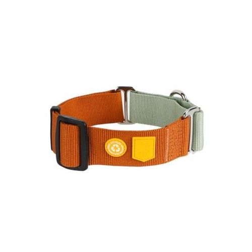 Woolly Wolf Halsband Color Block Martingale Terracotta Mix M