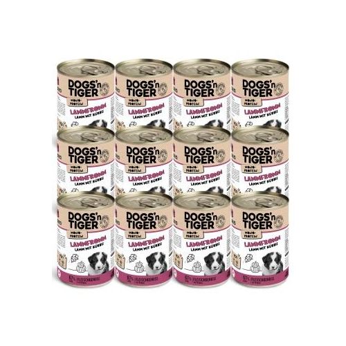 Dogs'n Tiger Lammfromm Lamm & Kürbis 12x400 g