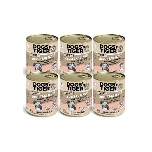 Dogs'n Tiger Sonntagsjäger 6x800 g