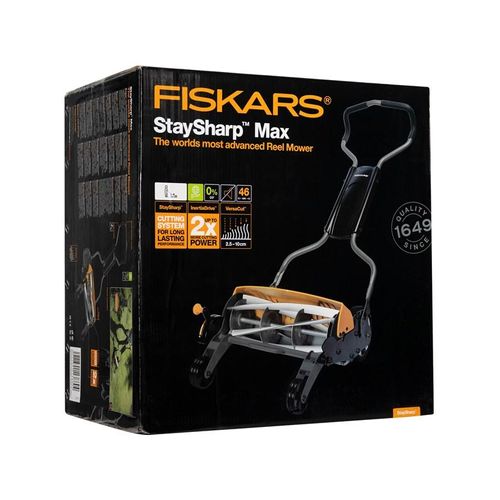 Fiskars Spindelmäher StaySharp Max