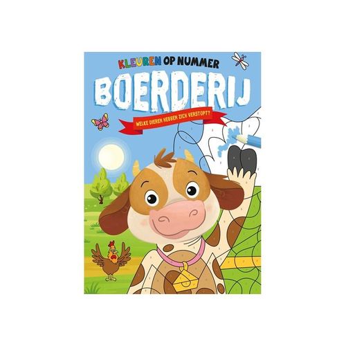 Rebo Publishers Farm - Color by Number