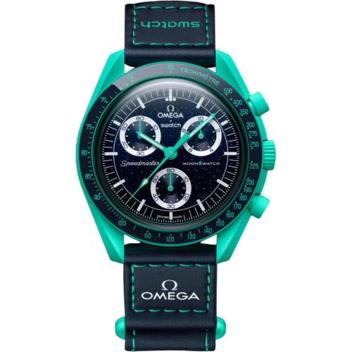 Omega x Swatch Mission on Earth Polar Lights - Original mit Zertifikat