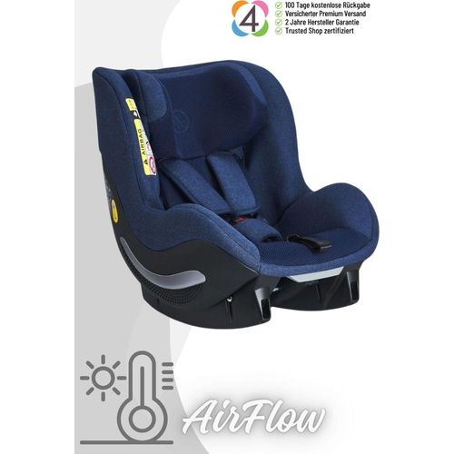 Avionaut AeroFIX RWF AirFlow - Rückwärtsgerichteter Kindersitz (0-18 kg), Farbe Kindersitz:Navy