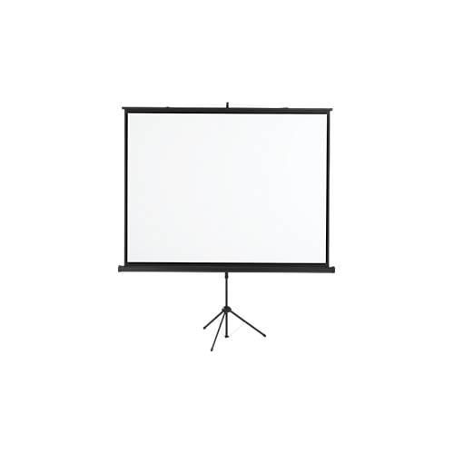 Stativ-Leinwand Classic, B 1800 x H 1350 mm, Teilung 1:1, höhenverstellbar, mit Griff, Gewebe und Metall, schwarz-weiß