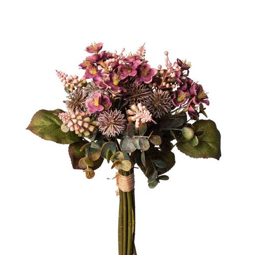 Kunstblume , Lila , 30 cm , Dekoration, Kunstblumen