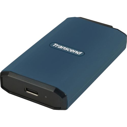 Transcend ESD410C, 1 TB, USB Typ-C, 2000 MB/s, 20 Gbit/s, Passwortschutz, Blau