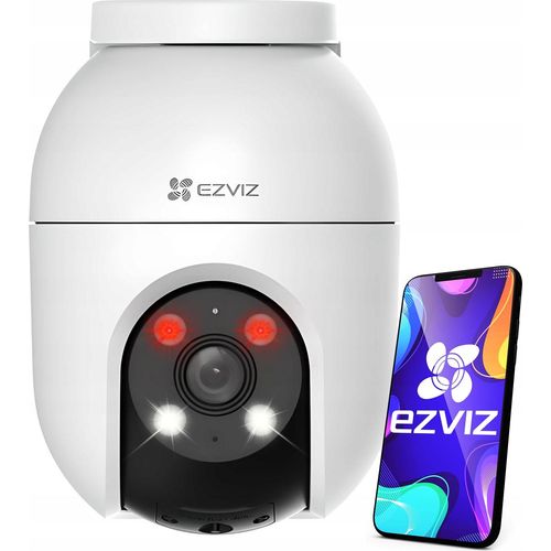 Wifi 5Mpx 360° Ezviz C8C 3K Ptz Kamera Mit Ai Und Nachtmodus, Weiss