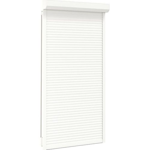 vidaXL Rollladen Aluminium 110x220 cm Weiß