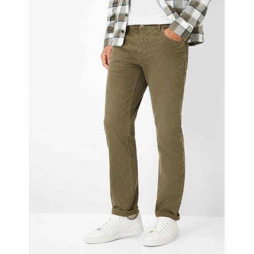Brax Herren Five-Pocket-Hose Style COOPER OLIVE Denim Grün Oliv, denim grün - oliv, Gr. 46/32 Image