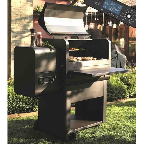 Pelletgrill XXL Pellet Grill Räuchergrill Smoker Temperaturregler BBQ 56304