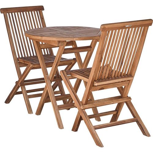 Gartenmöbel aus geöltem Teakholz 2/4 Personen