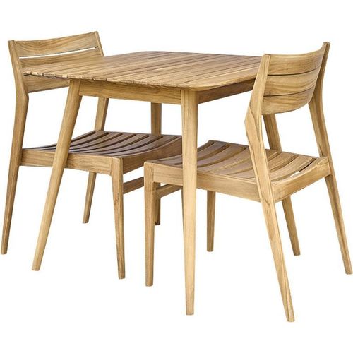 Gartenmöbel aus massivem Teakholz 2/4 Personen