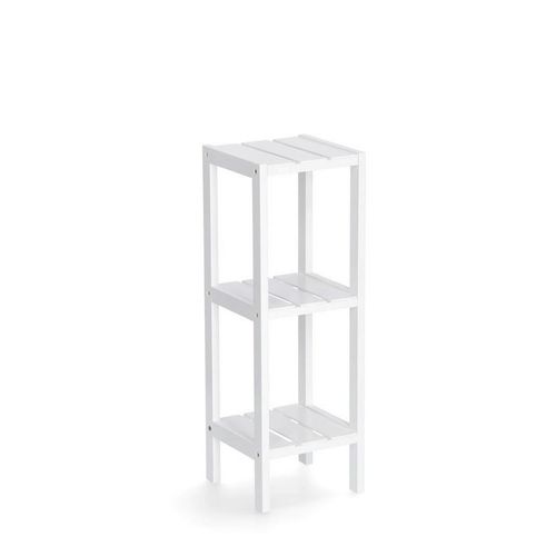 Zeller Present Standregal , Weiß , Holzwerkstoff , 22x22x65 cm , Wohnzimmer, Regale, Bücherregale