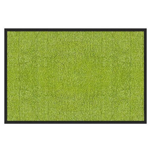 Floordirekt Schmutzfangmatte Rhine, Limette, Textil, Uni, rechteckig, 40x60 cm, Made in EU, Oeko-Tex® Standard 100, rutschfest, schmutzabweisend, für Fußbodenheizung geeignet, schützt den Fußboden, pflegeleicht, Teppiche & Böden, Fuß & Stufenmatten, Schmutzfangmatten